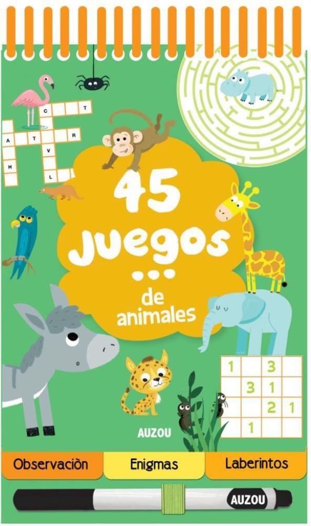 DE ANIMALES! - 45 JUEGOS...