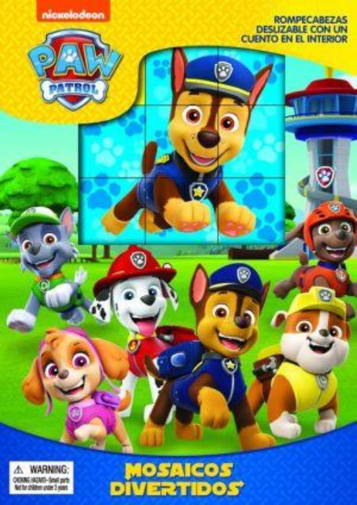MOSAICOS DIVERTIDOS- PAW PATROL  ROMPECABEZAS