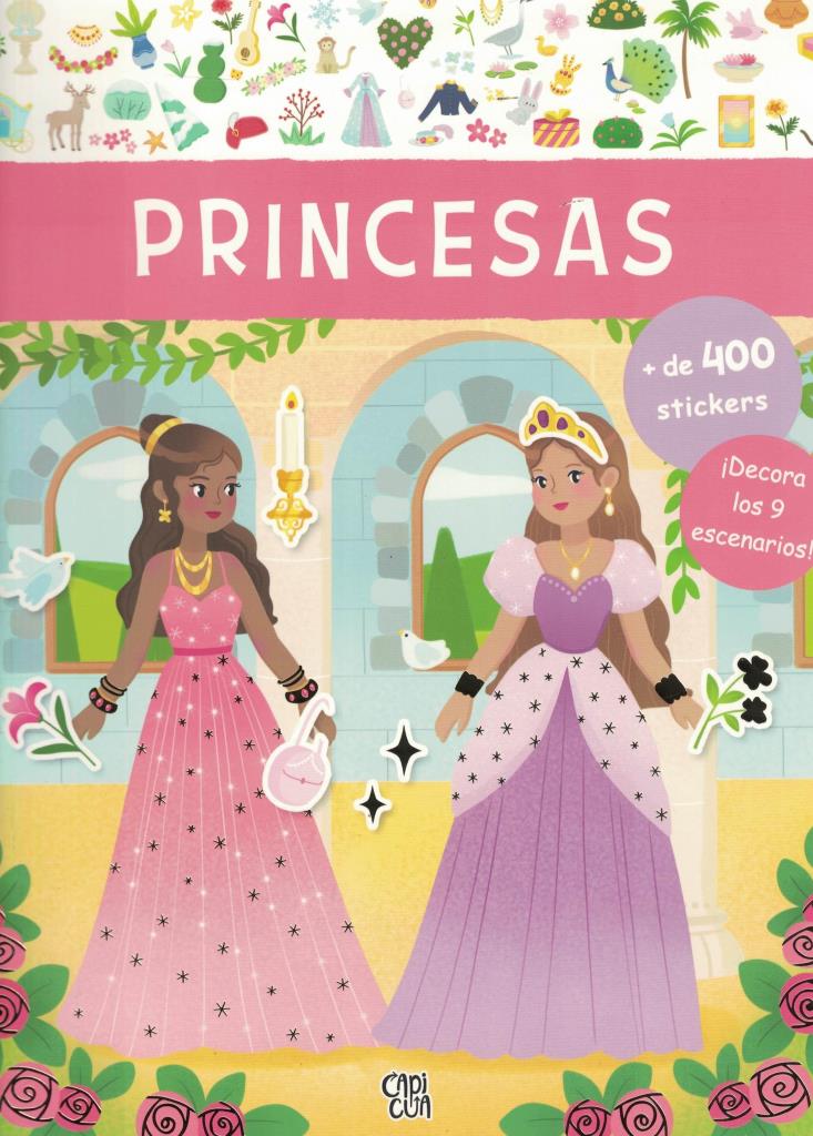 STICKERS CREATIVOS - PRINCESAS