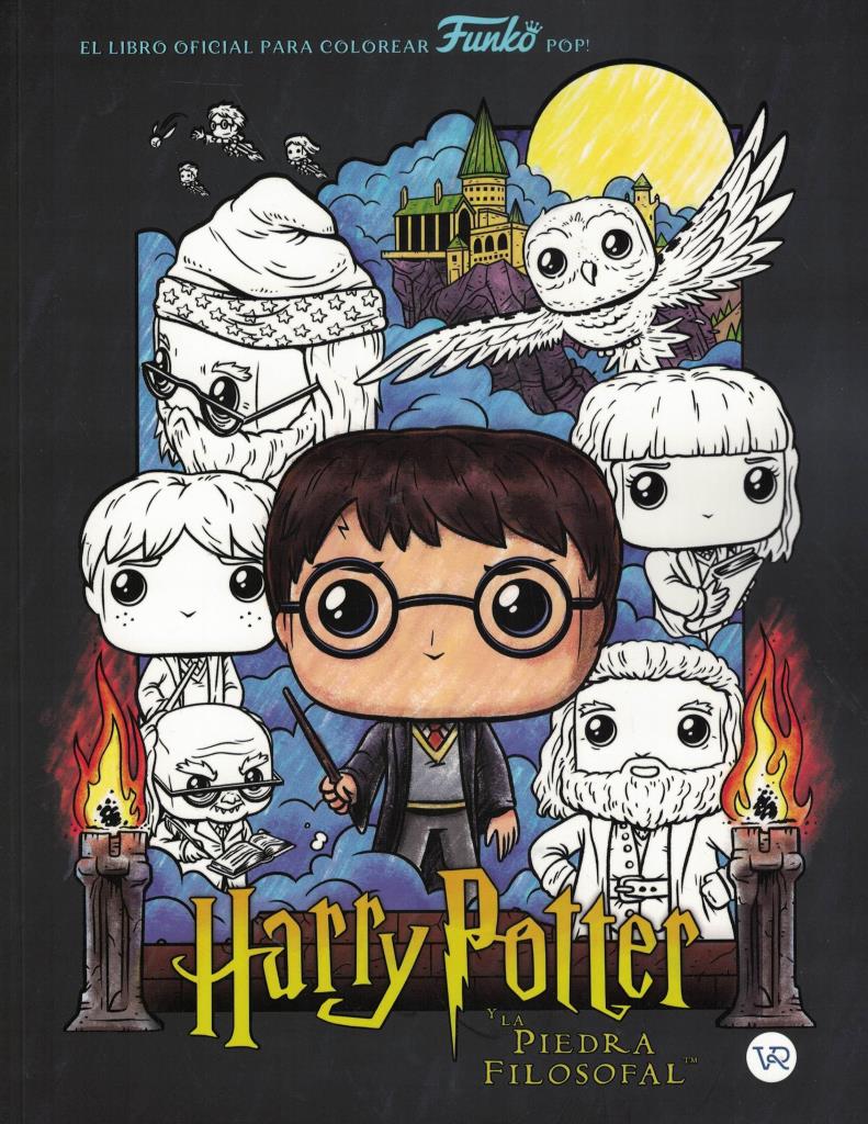 HARRY POTTER Y LA PIEDRA FILOSOFAL- EL LIBRO OFICIAL PARA COLOREAR