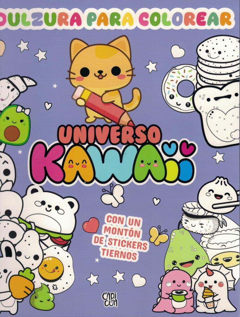 DULZURA PARA COLOREAR- UNIVERSO KAWAII