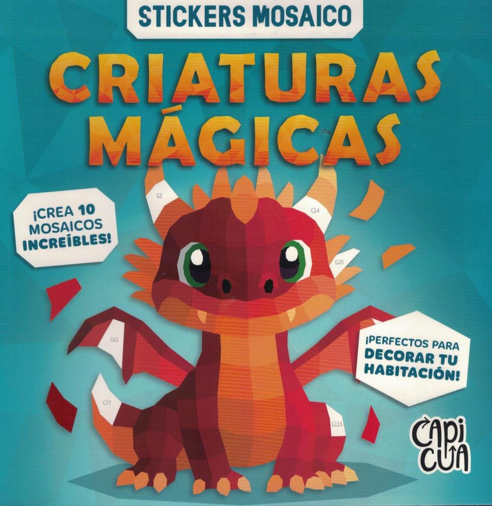 CRIATURAS MAGICAS- STICKERS MOSAICO