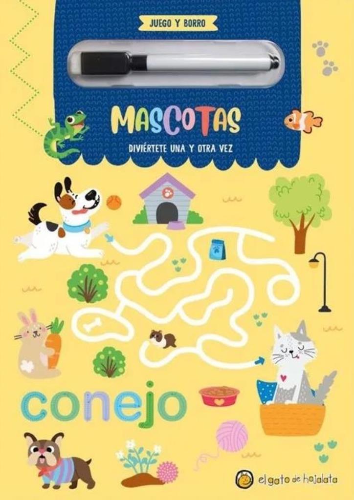 MASCOTAS, DIVIERTETE UNA Y OTRA VEZ - JUEGO Y BORRO