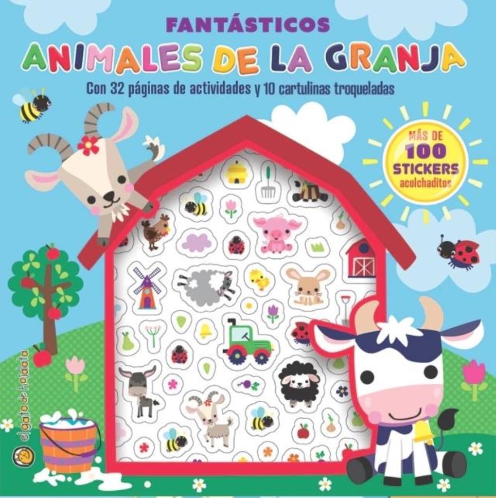 FANTASTICOS ANIMALES DE LA GRANJA - SUPER ACTIVIDADES ACOLCHADITAS
