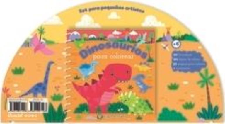 DINOSAURIOS- SET PARA PEQUEÑOS ARTISTAS
