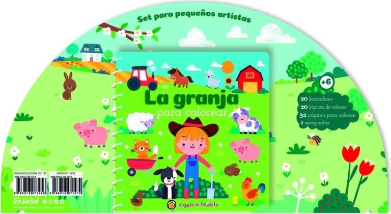GRANJA, LA- SET PARA PEQUEÑOS ARTISTAS