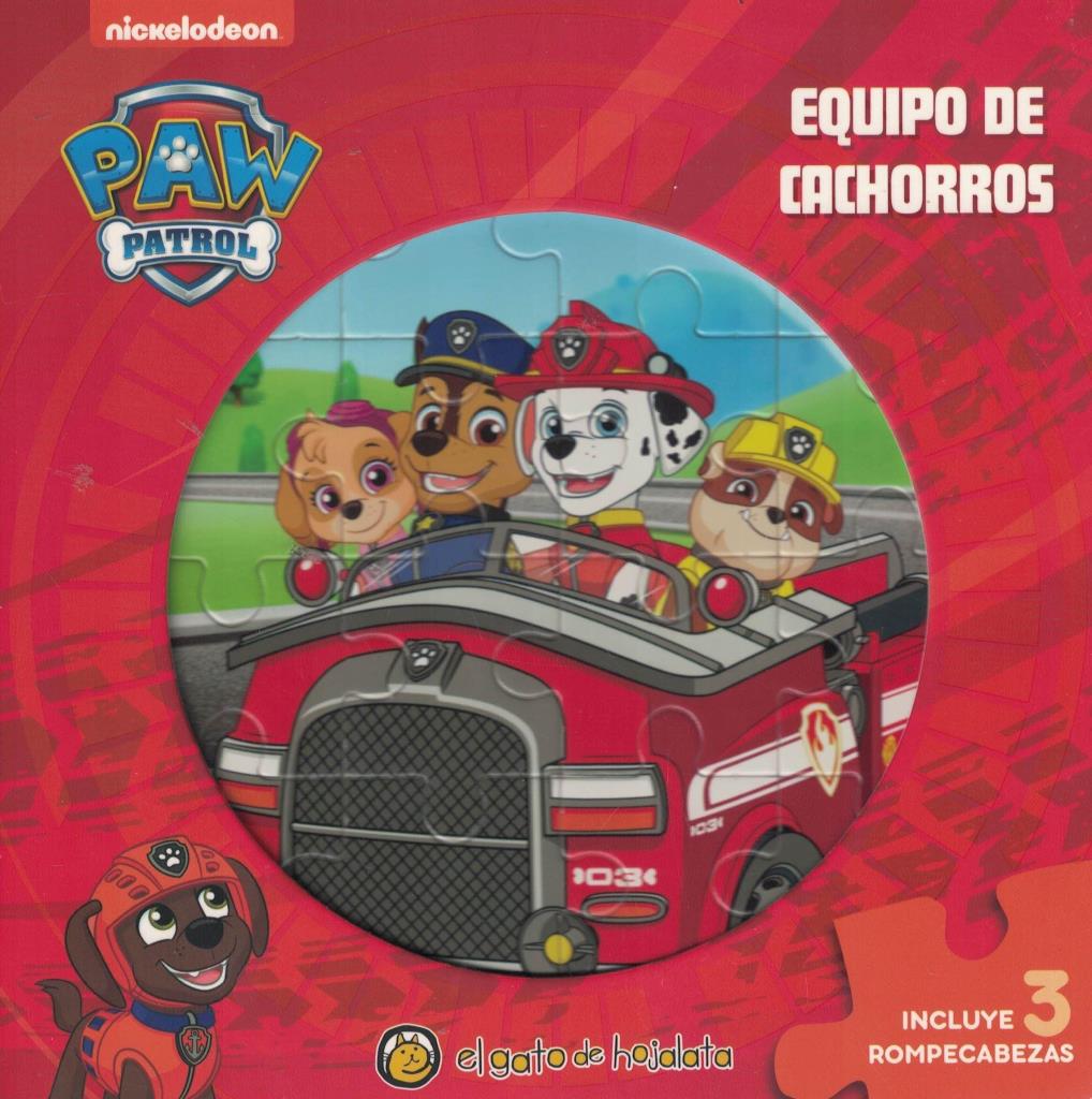 PAW PATROL EQUIPO DE CACHORROS - CUENTOS PARA ARMAR Y JUGAR
