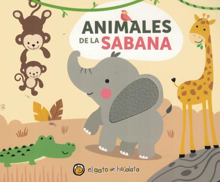 ANIMALES DE LA SABANA - ANIMALES Y TEXTURAS