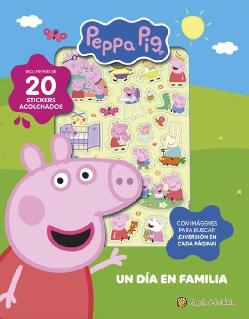PEPPA PIG, UN DIA EN FAMILIA - ACOLCHADITOS