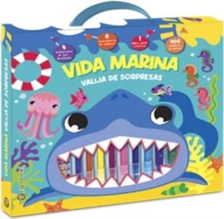 VIDA MARINA- VALIJA DE SORPRESAS