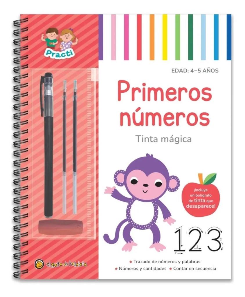 PRIMEROS NUMEROS - PRACTI TINTA MAGICA