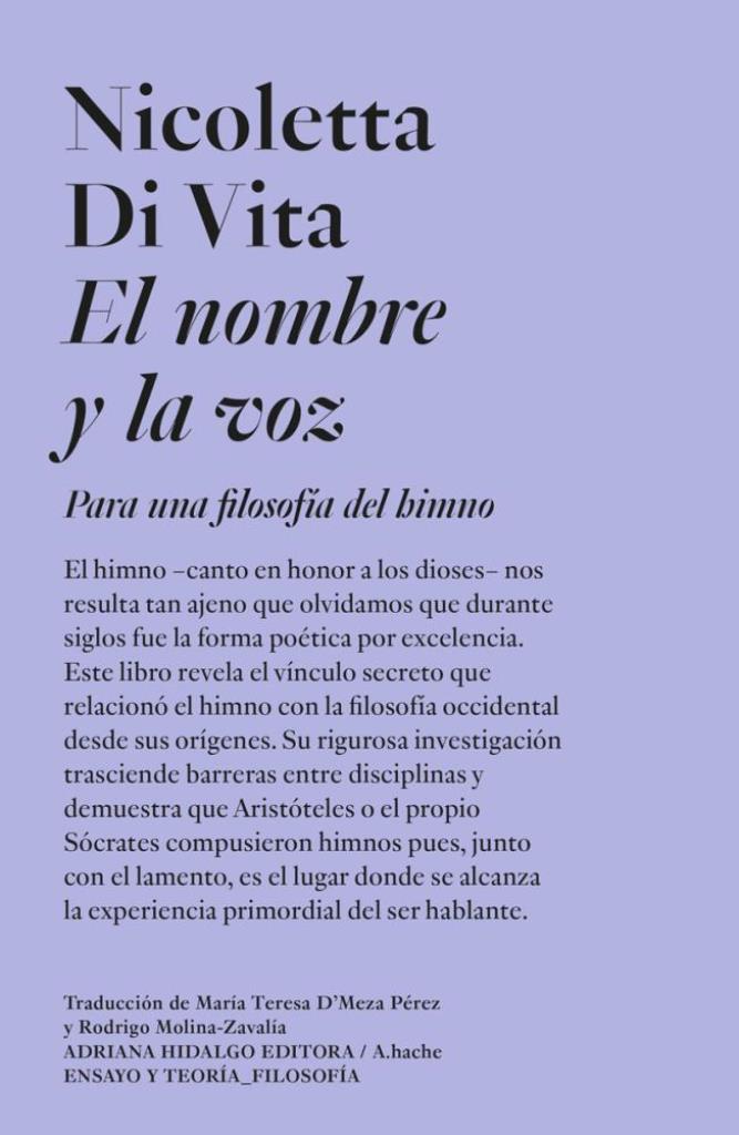 NOMBRE Y LA VOZ, EL
