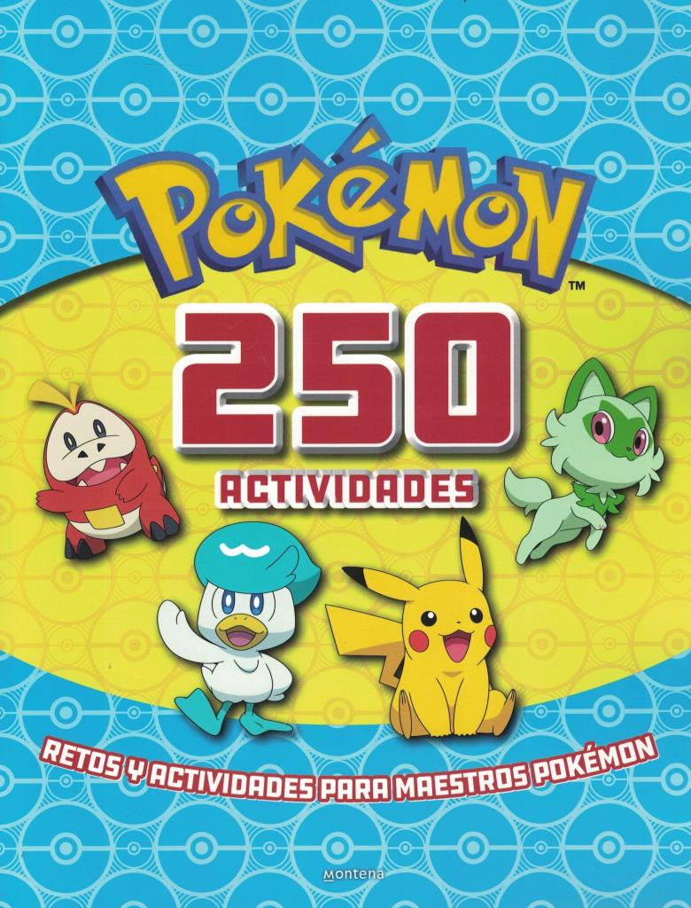 POKEMON- 250 ACTIVIDADES