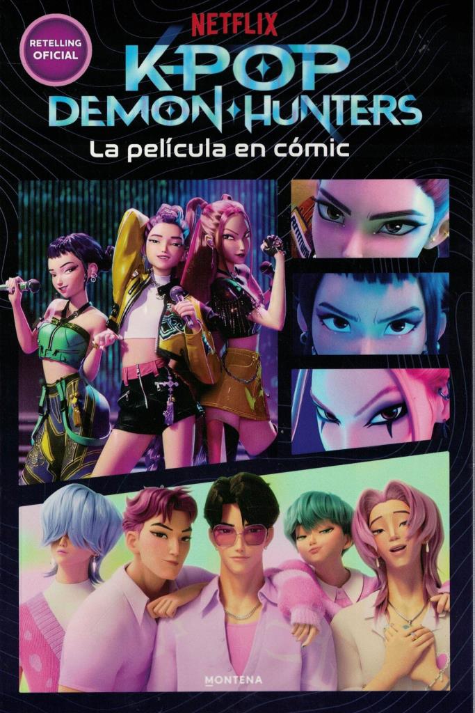 KPOP DEMON HUNTERS- LA PELICULA EN COMIC