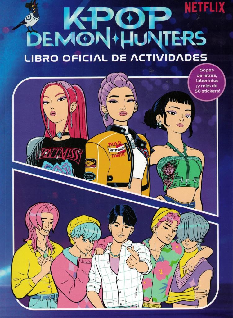 KPOP DEMON HUNTERS- LIBRO OFICIAL DE ACTIVIDADES