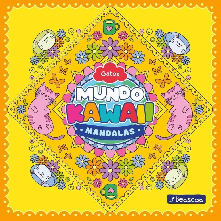 MANDALAS KAWAII- GATOS
