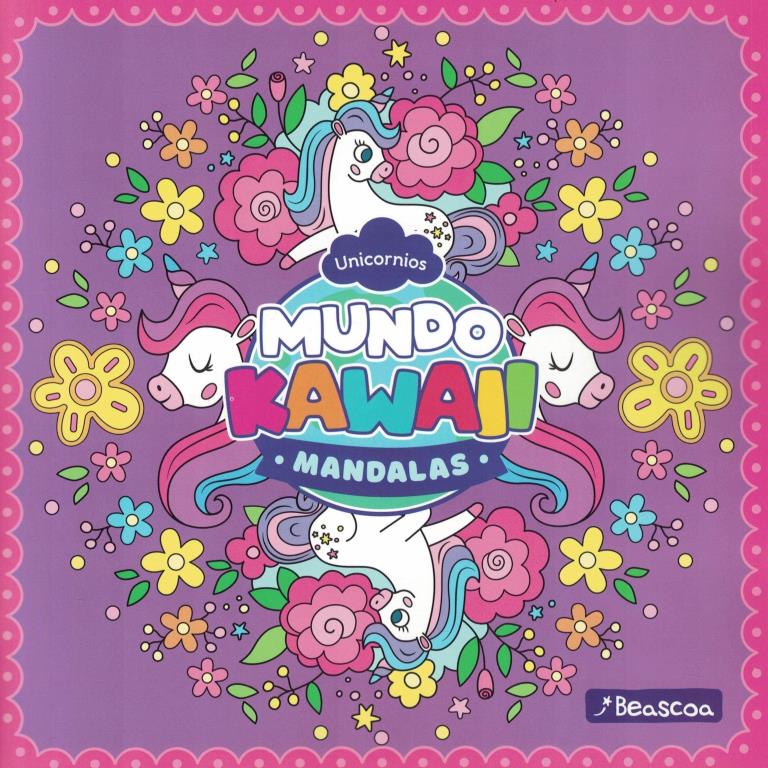 MANDALAS KAWAII- UNICORNIOS
