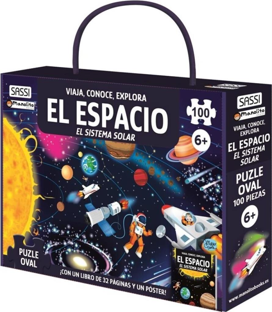 ESPACIO, EL - VIAJA, CONOCE, EXPLORA PUZLE 100 PIEZAS
