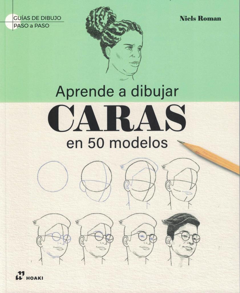 APRENDE A DIBUJAR CARAS EN 50 MODELOS
