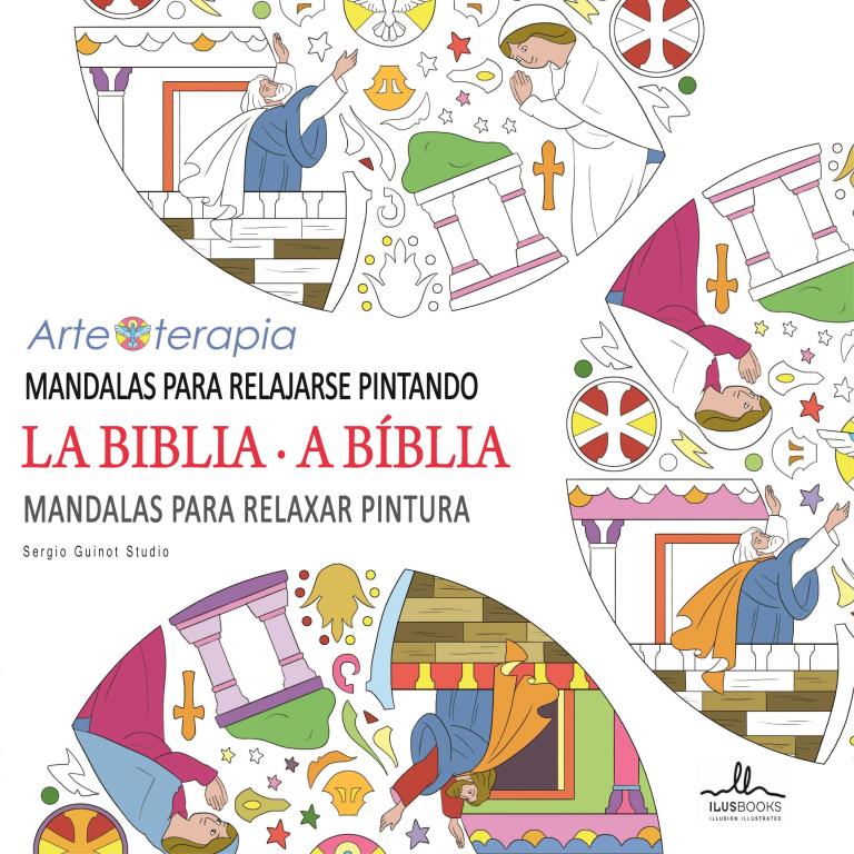 MANDALAS PARA RELAJARSE PINTANDO LA BIBLIA