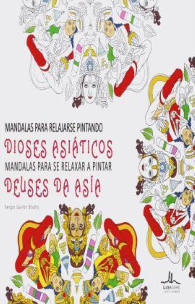MANDALAS PARA RELAJARSE PINTANDO DIOSES ASIATICOS