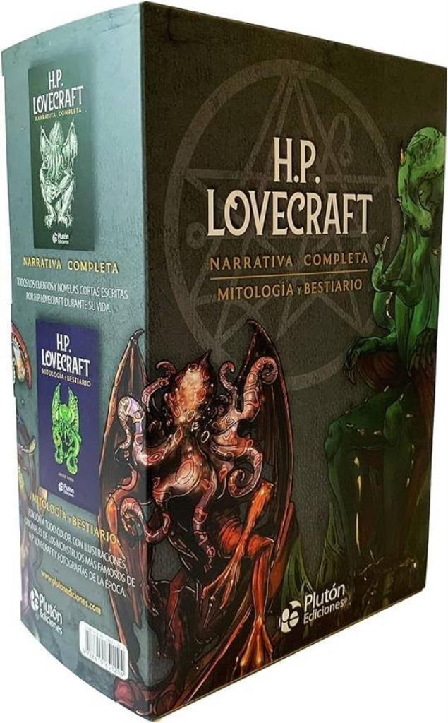 NARRATIVA COMPLETA LOVECRAFT - PACK MITOLOGIA Y BESTIARIO
