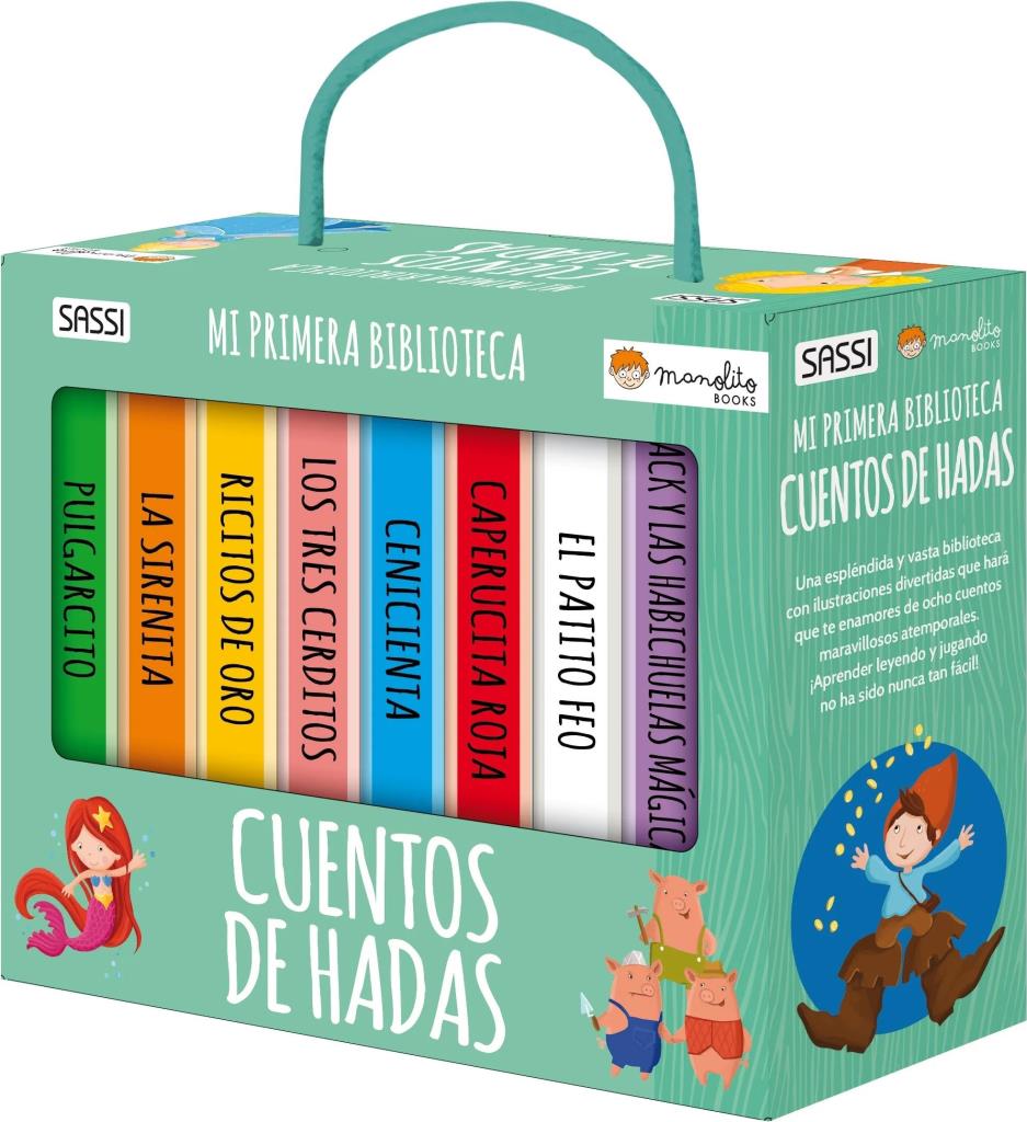 CUENTOS DE HADAS- MI PRIMERA BIBLIOTECA