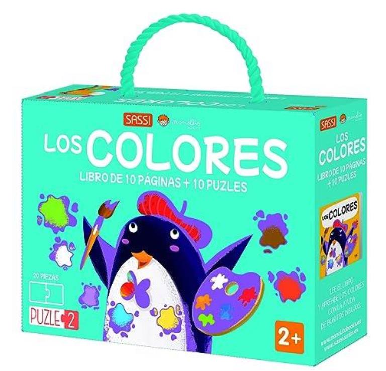 COLORES, LOS - LIBRO DE 10 PAGINAS + PUZLES