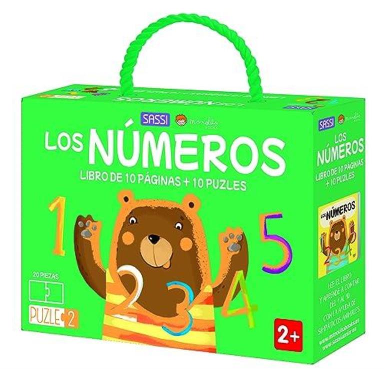 NUMEROS, LOS - LIBRO DE 10 PAGINAS + PUZLES