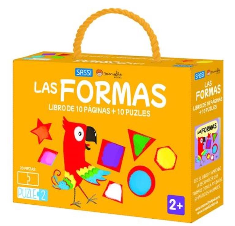 FORMAS, LAS - LIBRO DE 10 PAGINAS + PUZLES