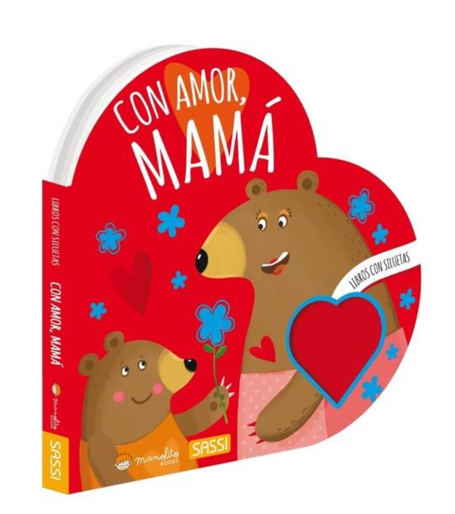 CON AMOR MAMA- LIBRO CON SILUETAS
