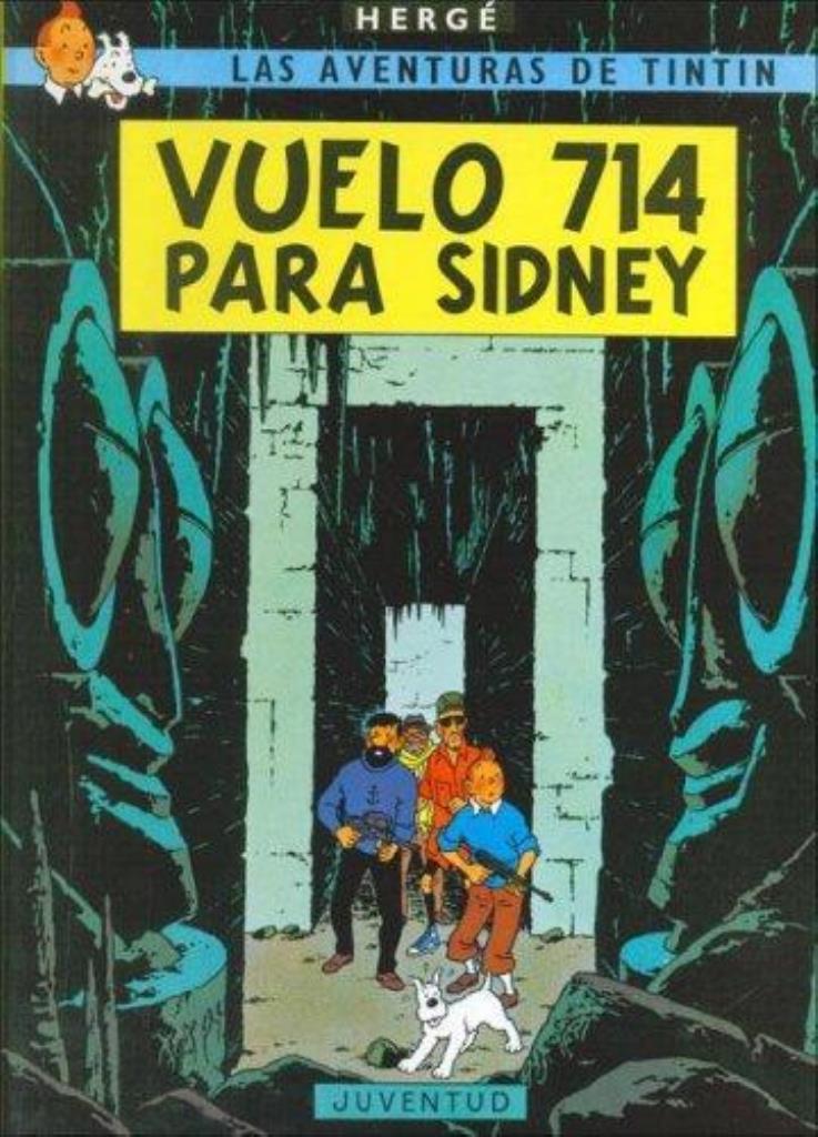 TINTIN Y EL VUELO 714 PARA SIDNEY