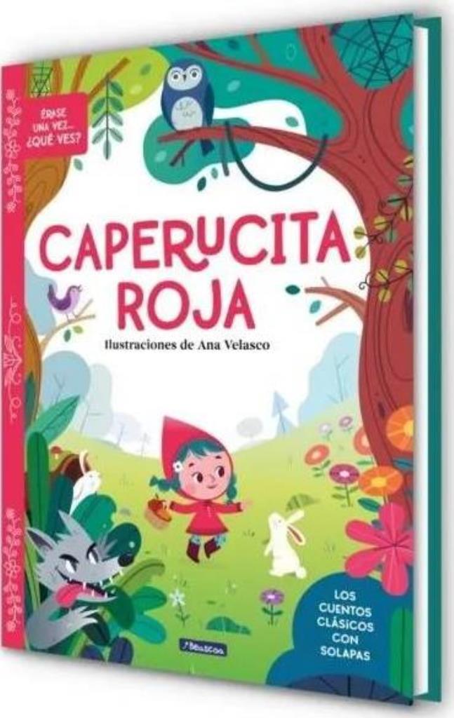 CLASICOS CON SOLAPAS- CAPERUCITA ROJA