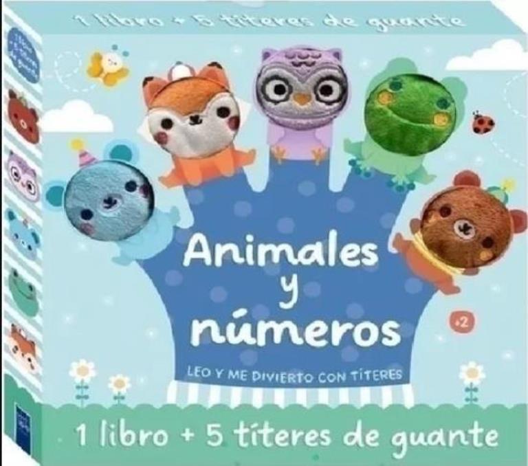 ANIMALES Y NUMEROS - LEO Y ME DIVIERTO CON TÍTERES