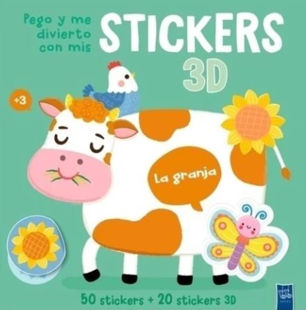 GRANJA, LA- PEGO Y ME DIVIERTO CON MIS STICKERS 3D
