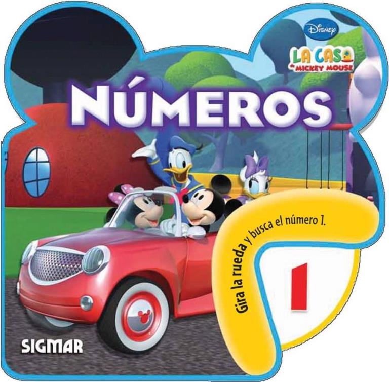 RUEDITAS DISNEY - NUMEROS