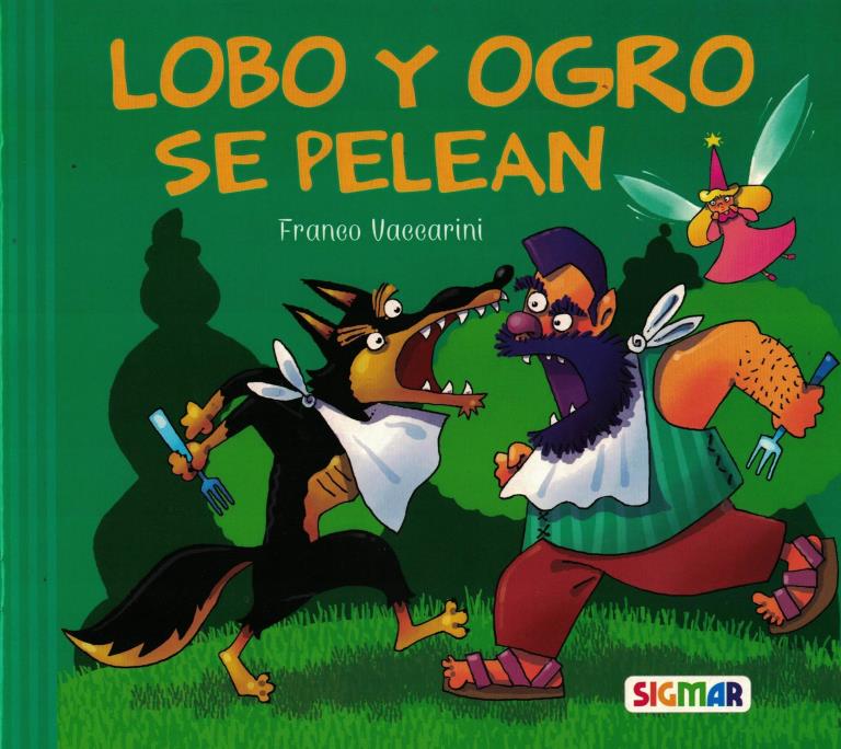 LOBO Y OGRO SE PELEAN- BARRILETE AZUL