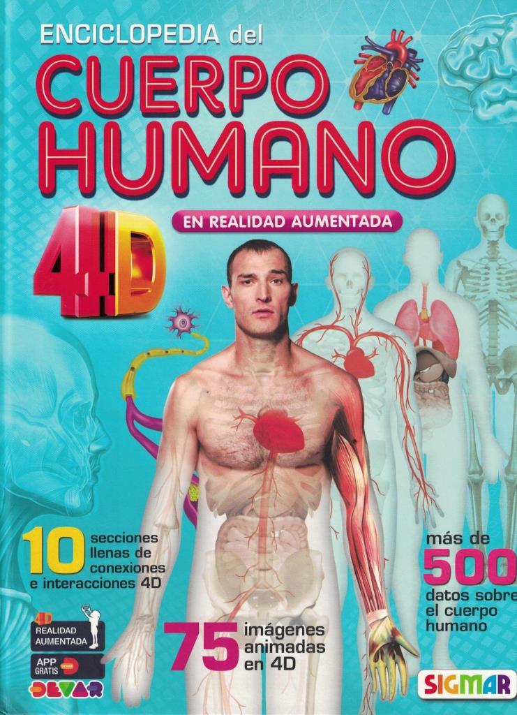 ENCICLOPEDIA DEL CUERPO HUMANO 4D CON REALIDAD AUMENTADA