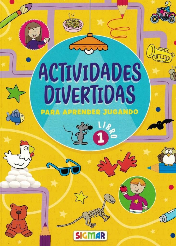 ACTIVIDADES DIVERTIDAS PARA APRENDER JUGANDO- LIBRO 1