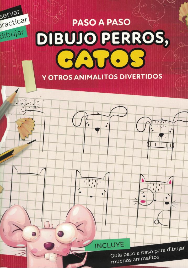 DIBUJO PERROS, GATOS Y OTROS ANIMALITOS DIVERTIDOS