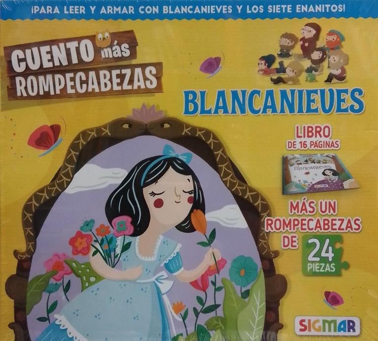 BLANCANIEVES- CUENTO MAS ROMPECABEZAS