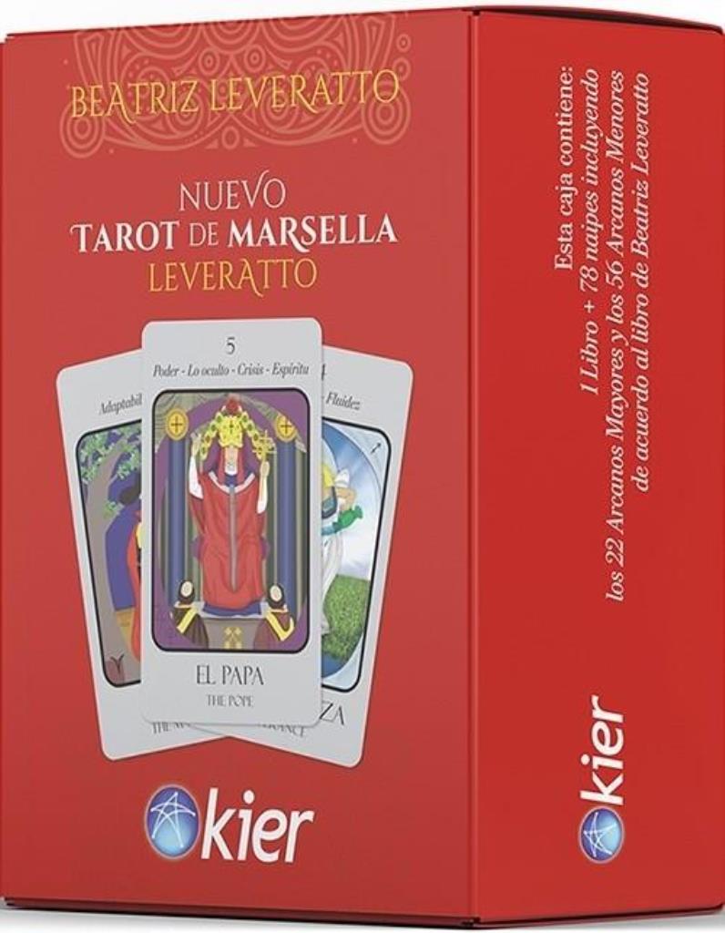 TAROT DE MARSELLA LEVERATTO - LIBRO CON CARTAS