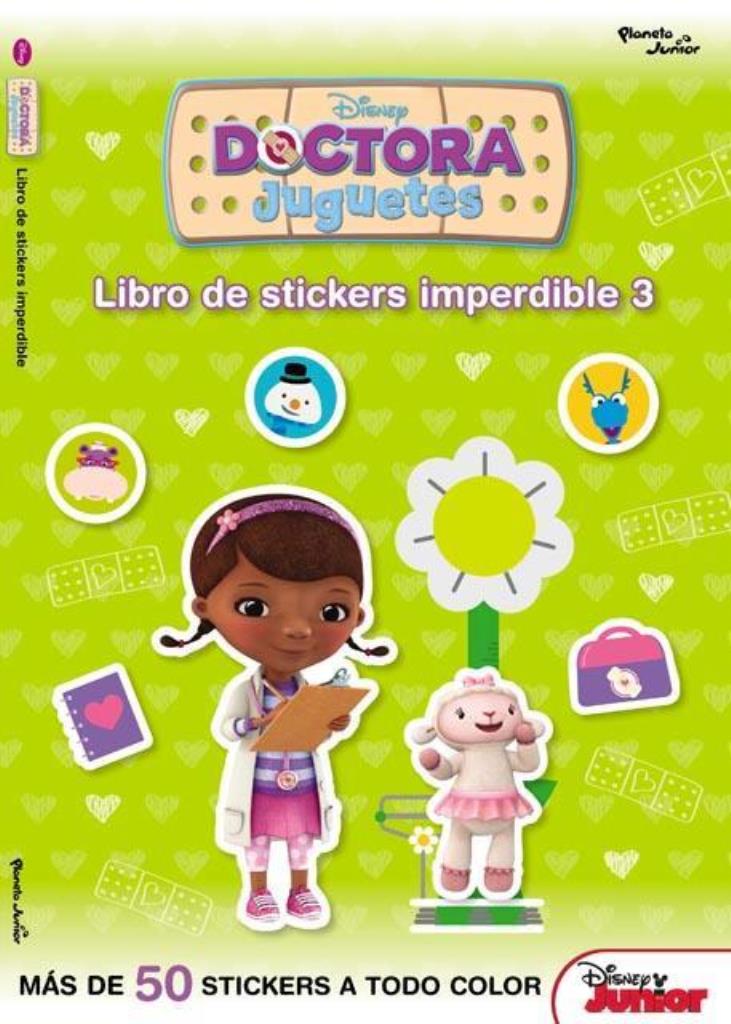 DOCTORA JUGUETES- LIBRO DE STICKERS IMPERDIBLE 3