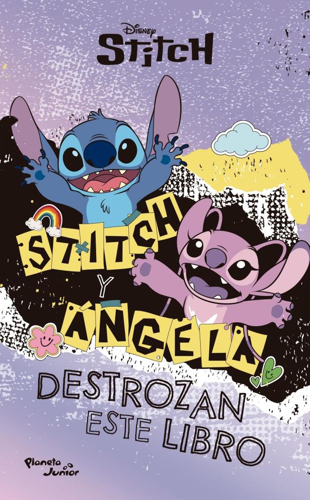 STITCH Y ANGEL DESTROZAN ESTE LIBRO