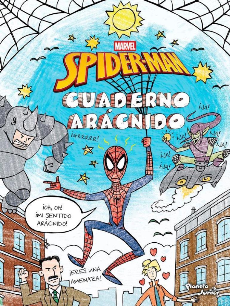 SPIDERMAN- CUADERNO ARACNIDO