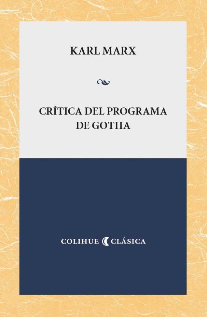 CRITICA DEL PROGRAMA DE GOTHA