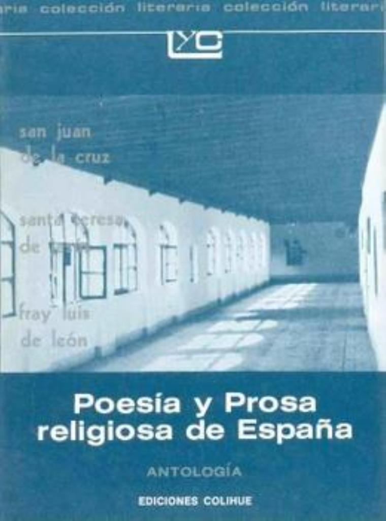 POESIA Y PROSA RELIGIOSA DE ESPAÑA