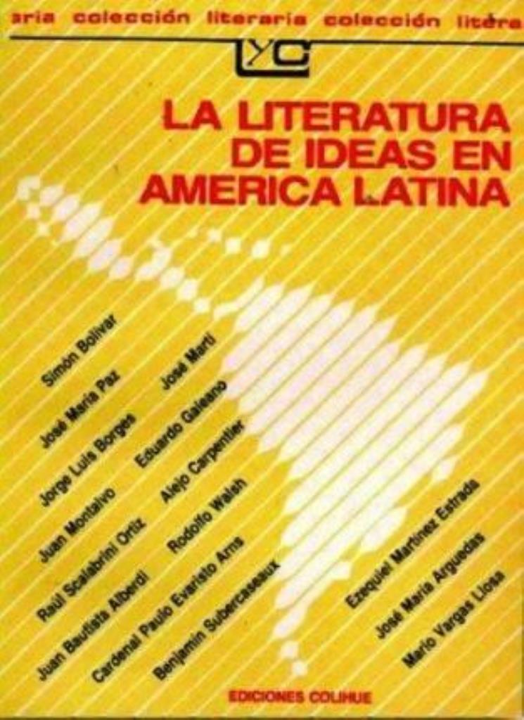 LITERATURA DE IDEAS EN AMERICA LATINA, LA