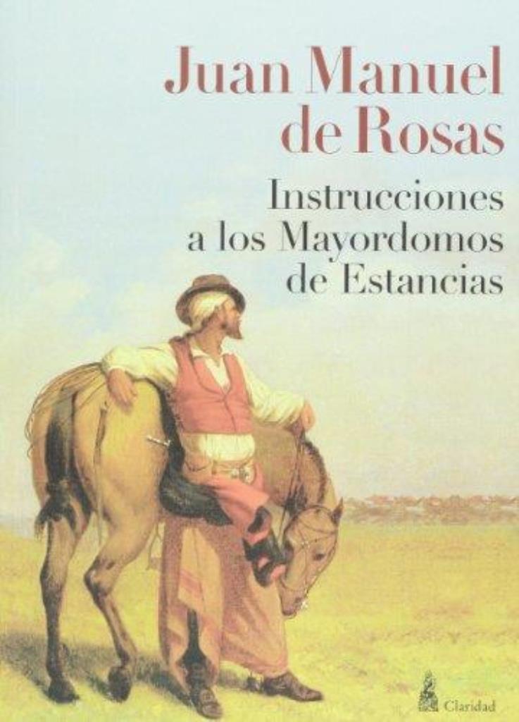 INSTRUCCIONES A LOS MAYORDOMOS DE ESTANCIAS