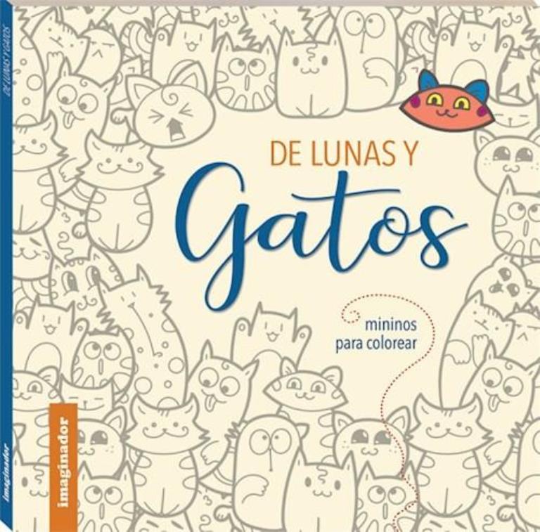 DE LUNAS Y GATOS- MININOS PARA COLOREAR